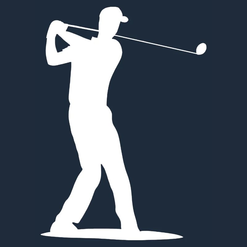 Golfer Silhouette - Tee Golf