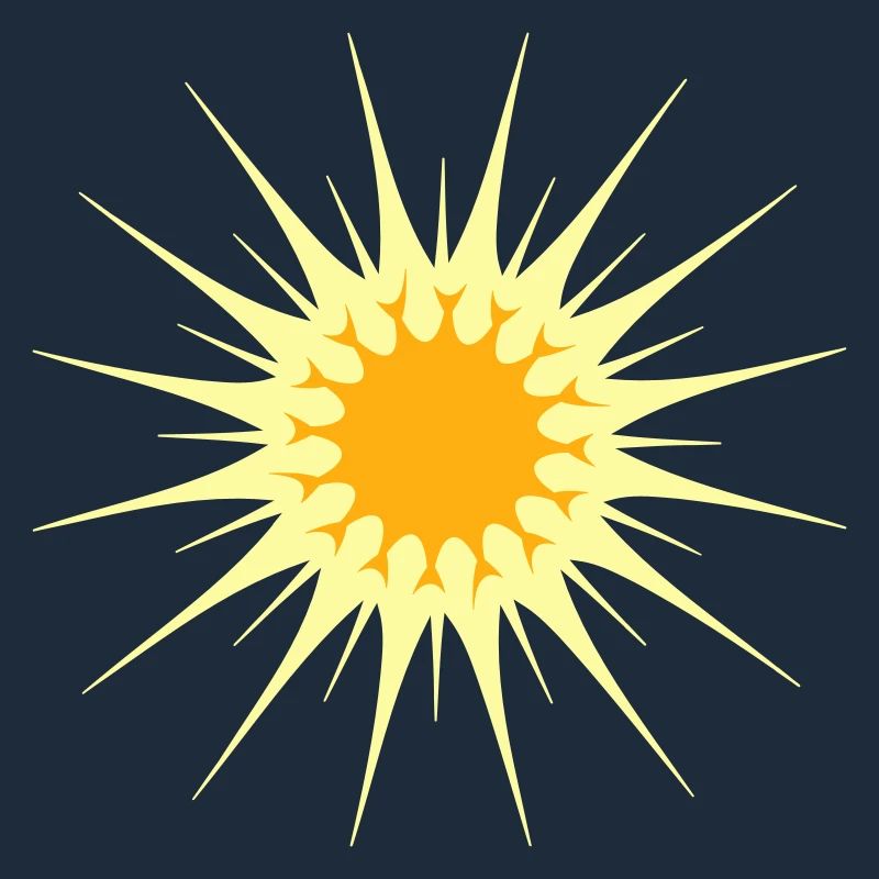 Bright Sun Rays Summer Glow Light Warmth