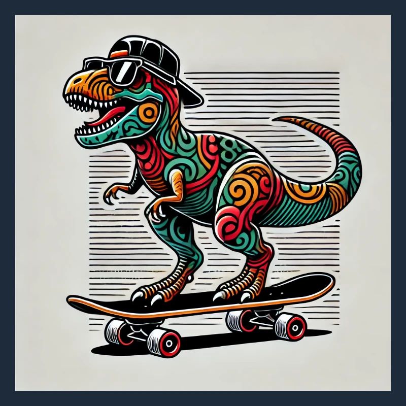 Patineur Saurus Rex