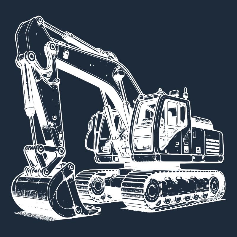 Excavator - I don't make any noise - I create space