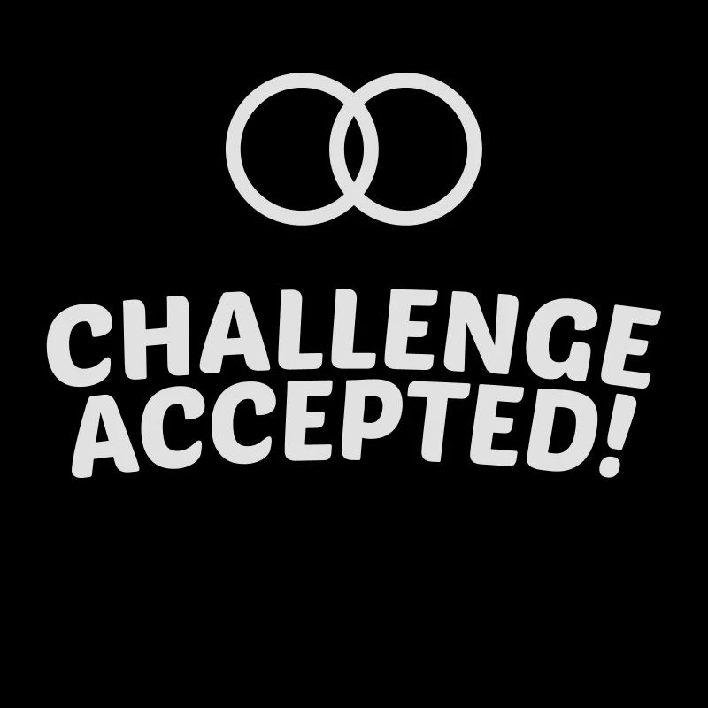 Hochzeit challenge accepted 2c