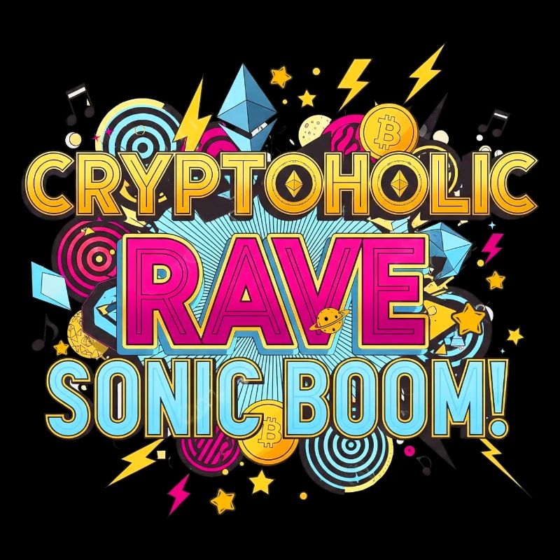 Crypto Trader Techno Art