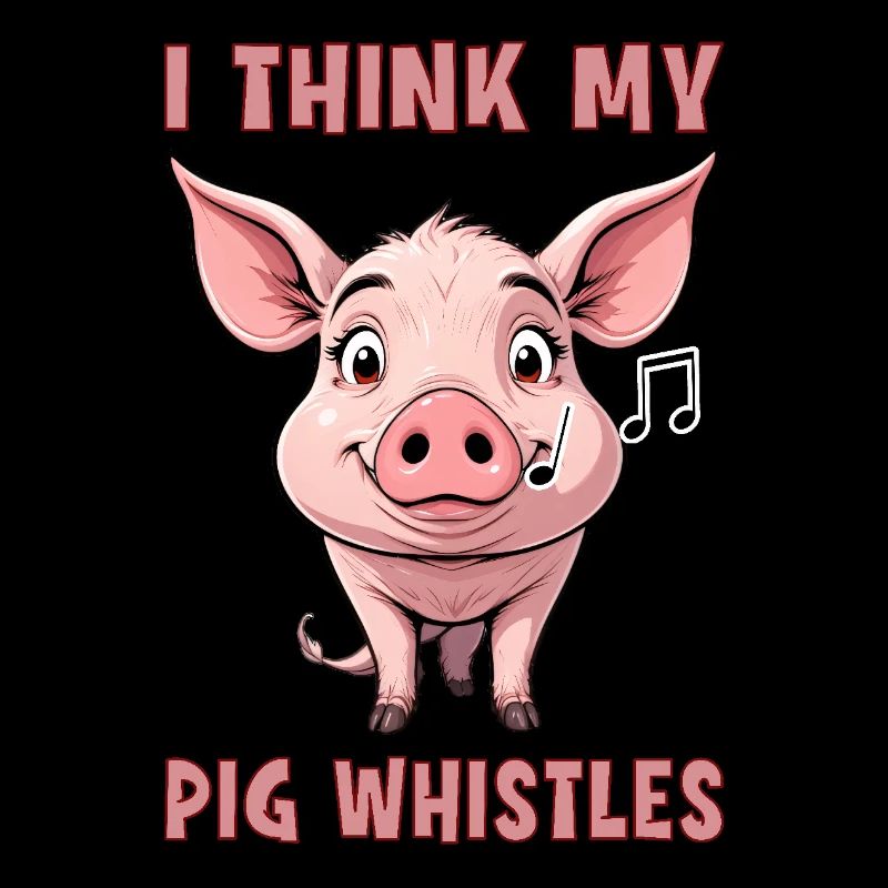 Je pense que mon cochon siffle