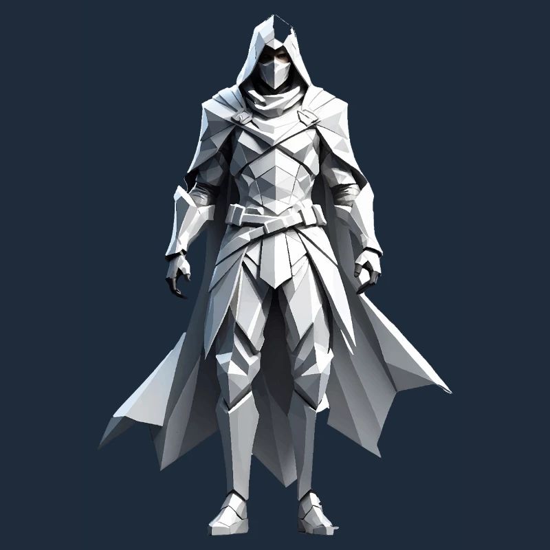 Assassin - Conception de jeux vidéo Low Poly
