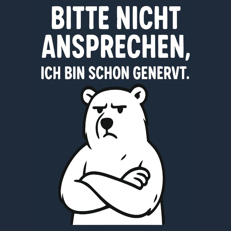Eisbär - bitte nicht ansprechen.