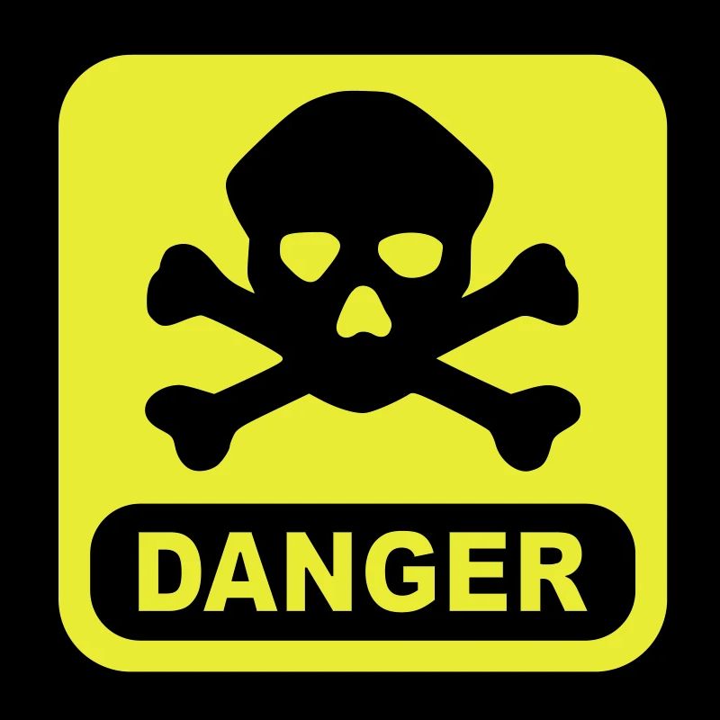 Danger skull