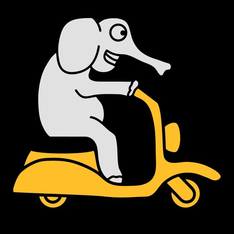 Moped Elephant