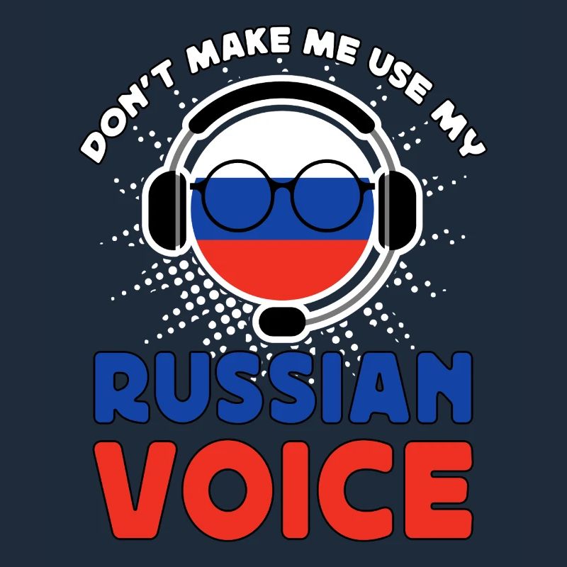 Ne me forcez pas à utiliser ma voix russe