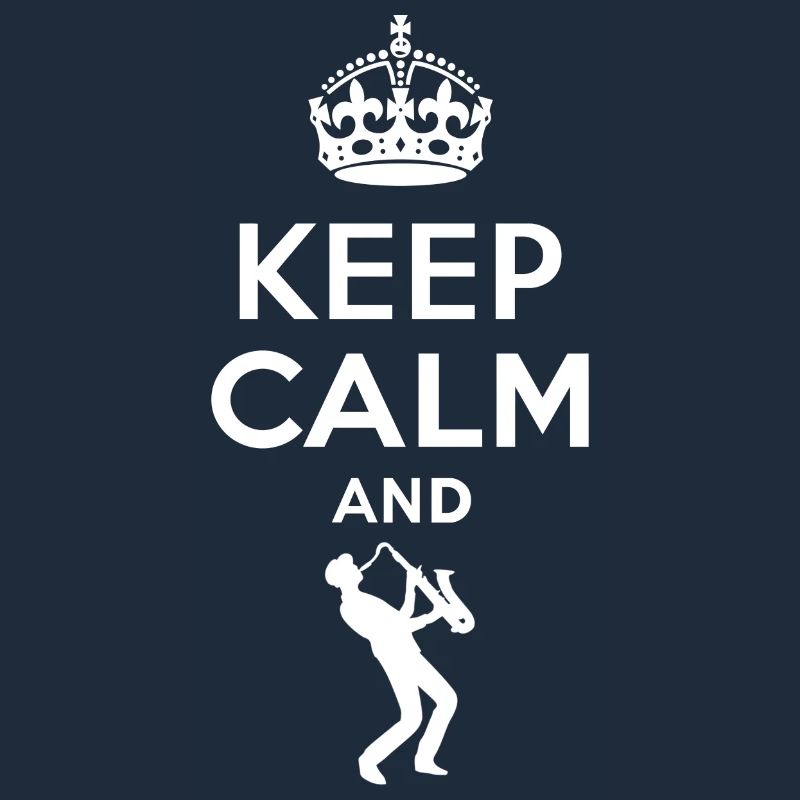 Keep Calm - Saxophon spielen 2