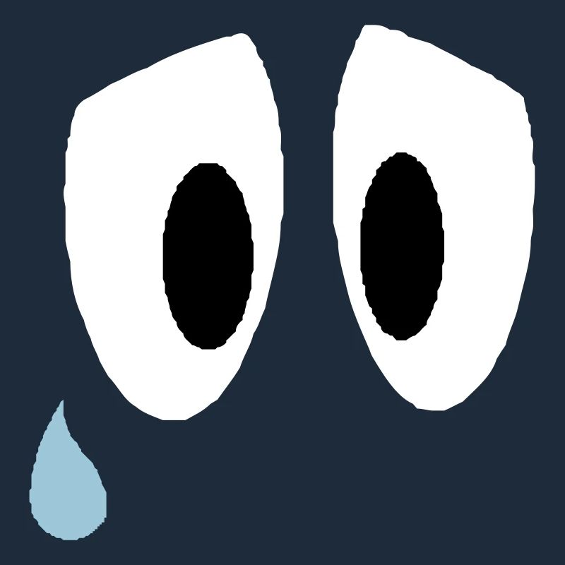 Smiley Sad Eyes