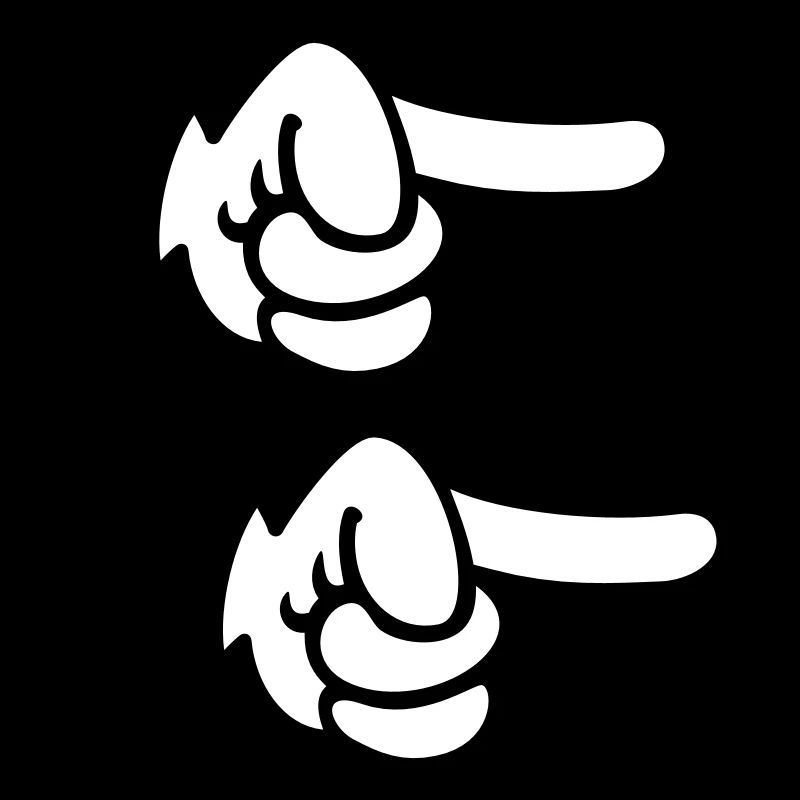 pointing finger / Zeigefinger (3c)