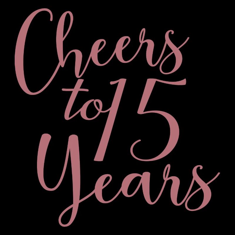 Vive le 15e anniversaire de 15 ans