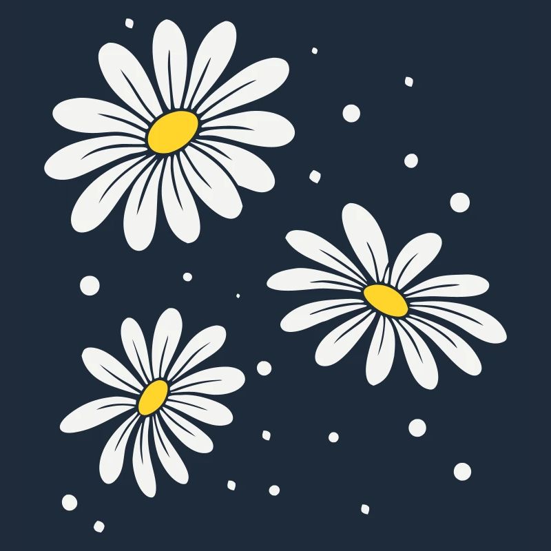 Gänseblümchen Punkte