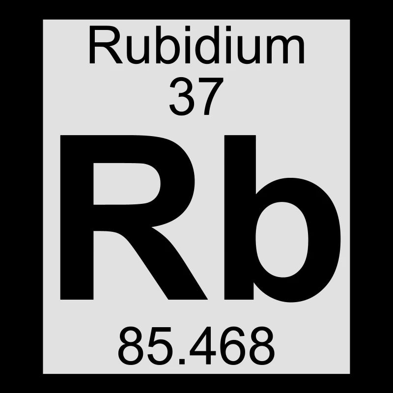Rubidium (Rb) (element 37)