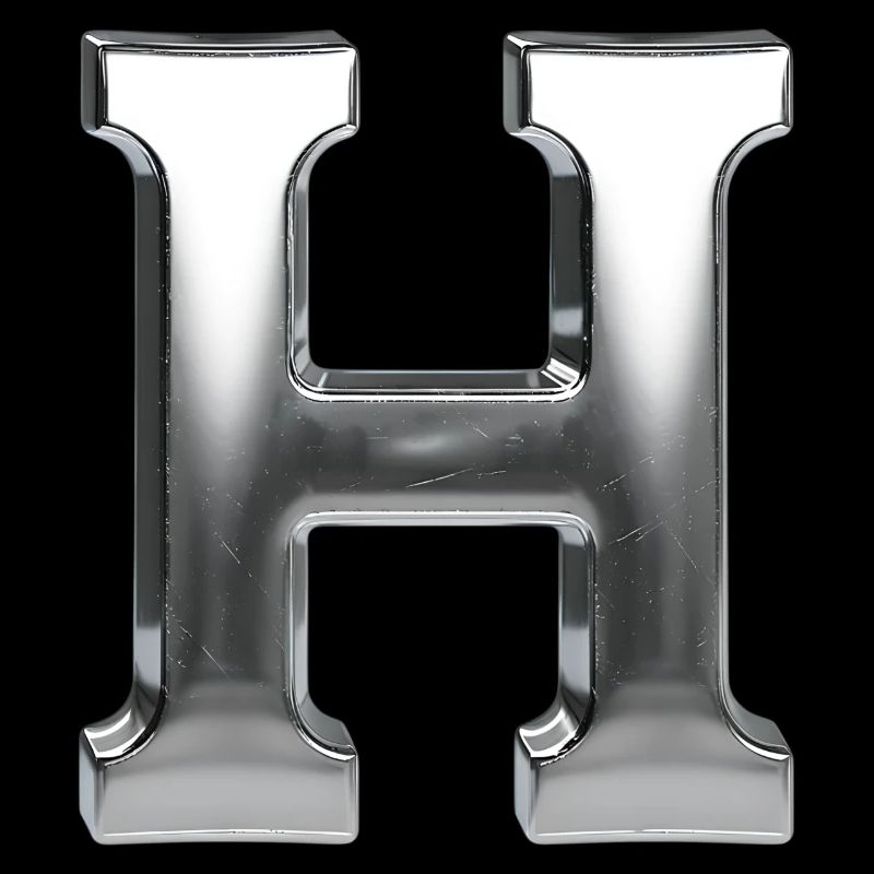 Chrome ,, H " Metallic