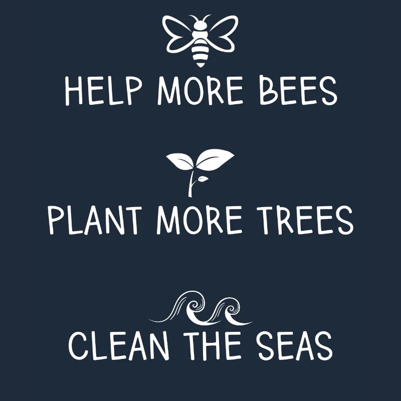 Aidez plus d'abeilles à planter plus d'arbres à nettoyer les mers
