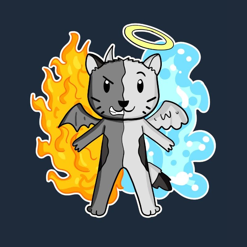 Chat Cat Breed Devon Rex - Ange et Diable