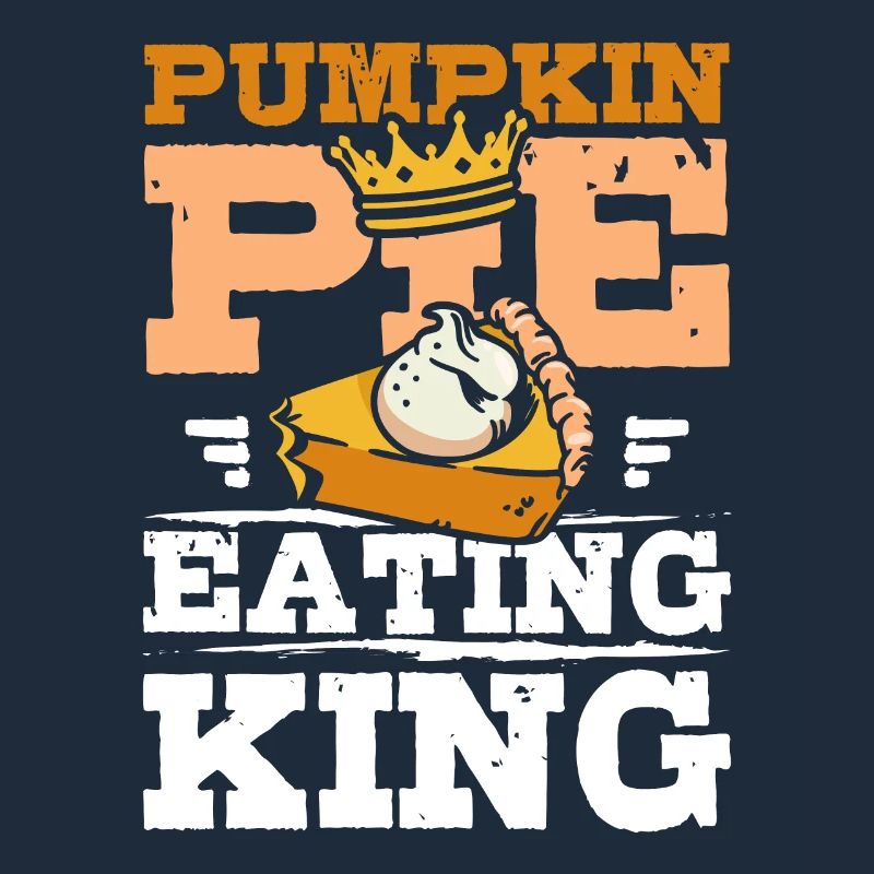 Pumpkin pie eating king
