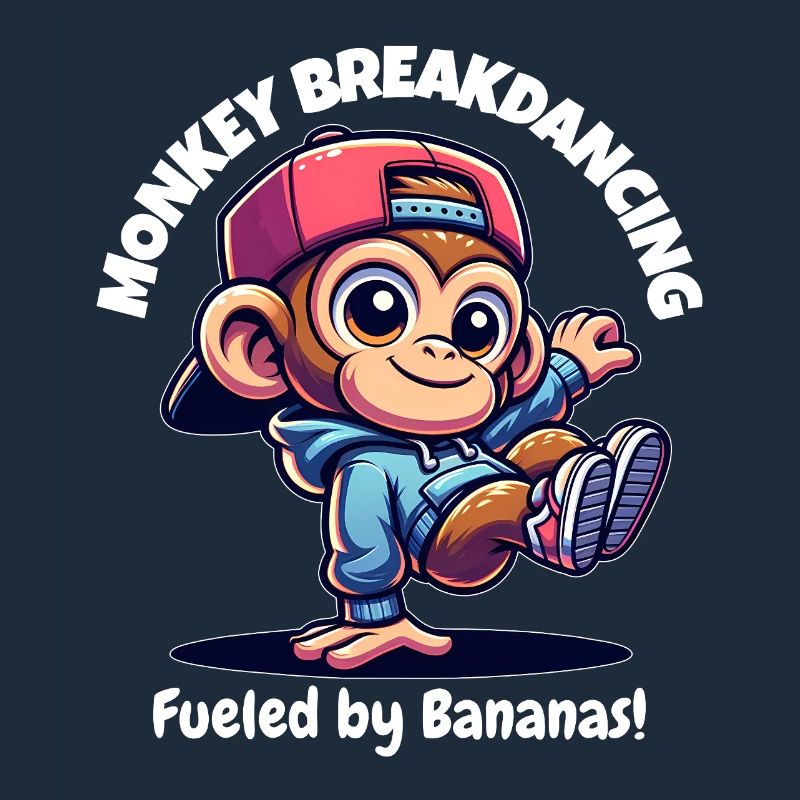 Affen-Breakdancer