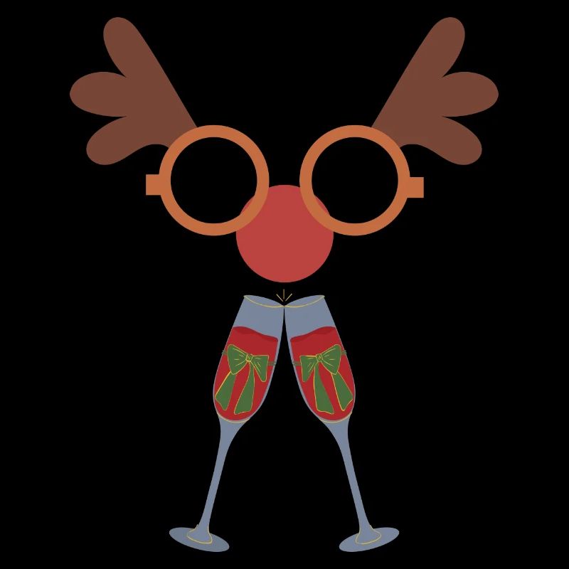 Weihnachtsdesign-Geschenkidee-Feier