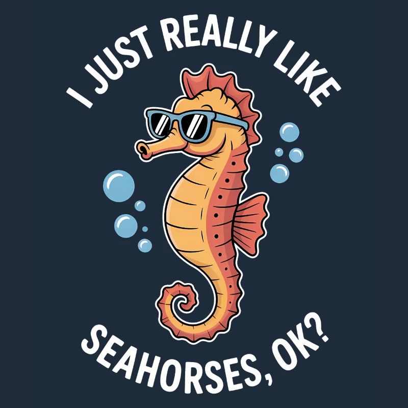 Seepferdchen Spruch Lustiges Seepferdchen Geschenk