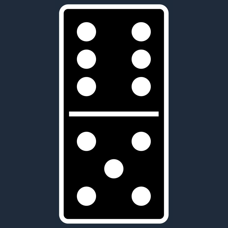 DOMINO STONE 6:5 - VARIABLE COLOR - VECTOR DESIGN!