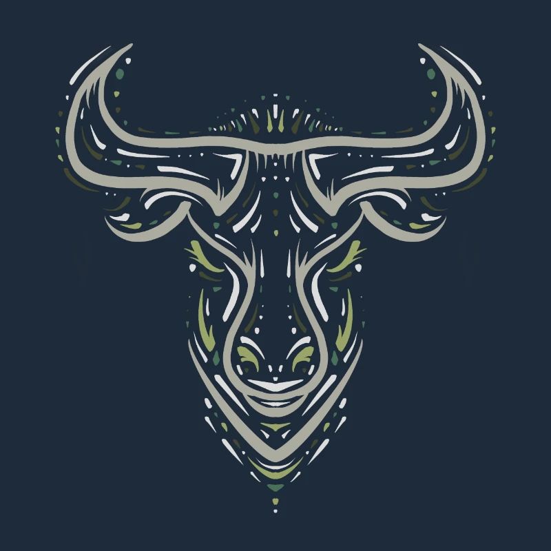 Taurus / Stier / Sternzeichen / Wikinger / Tattoo