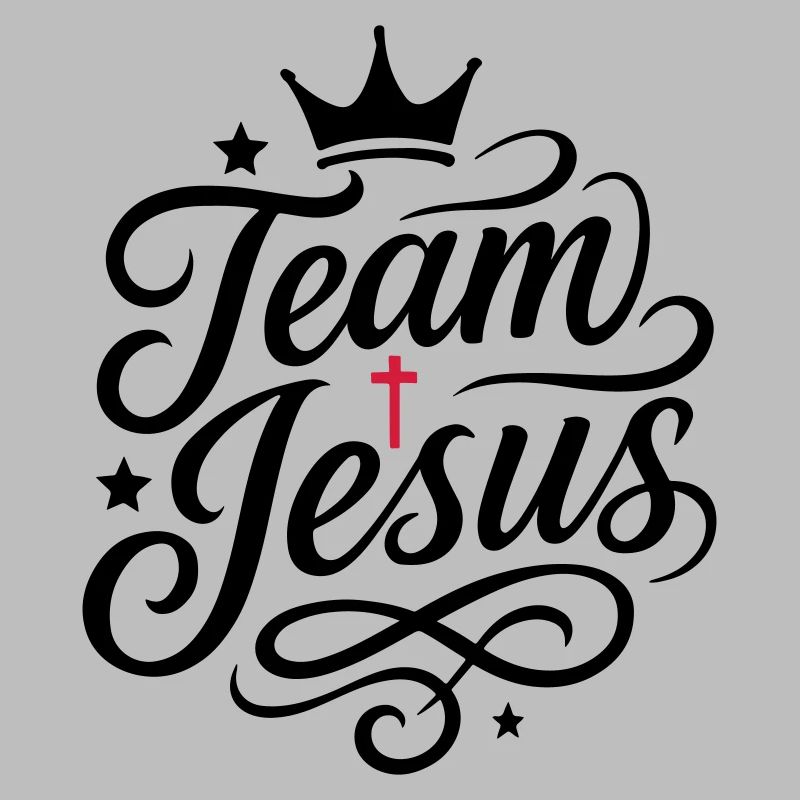 Team Jesus Christlich Spruch