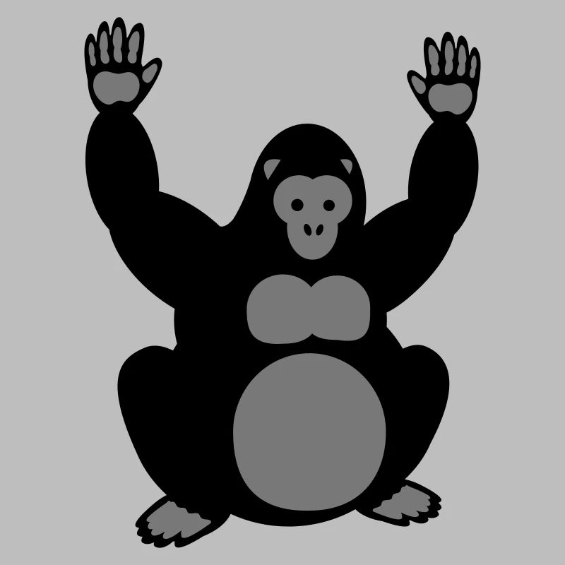 Gorilla Hands up 2