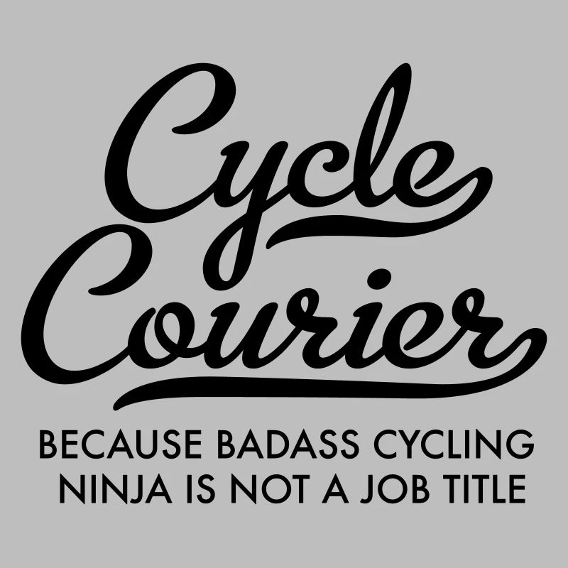 Coursier à vélo