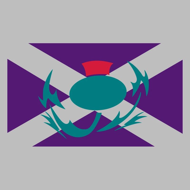 Drapeau écossais Thistle