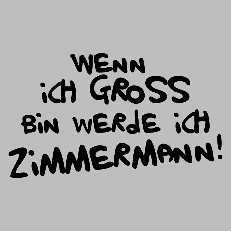 Ich werde Zimmermann