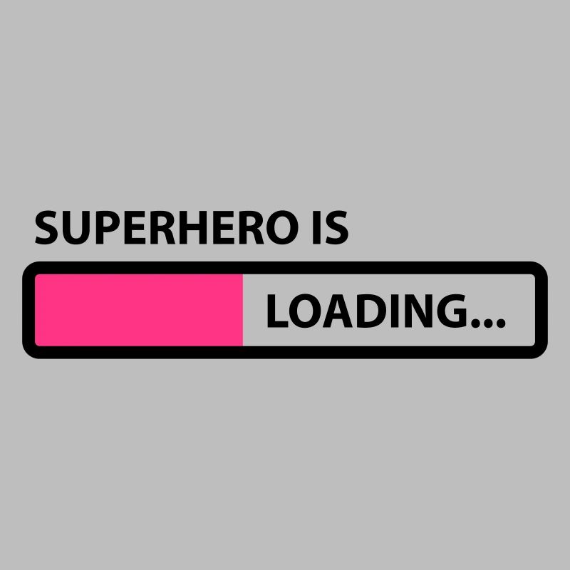 superhero is loading