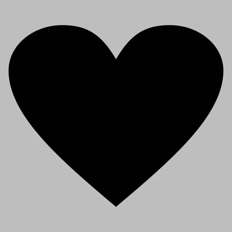 Schwarzes Herz Awesomeelement