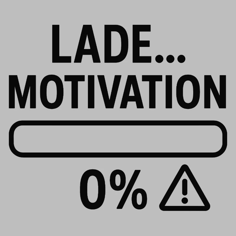 Barre de motivation à zéro