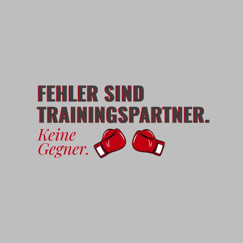 Fehler sind Trainingspartner – Mindset Shirt