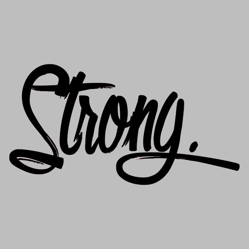 strong black