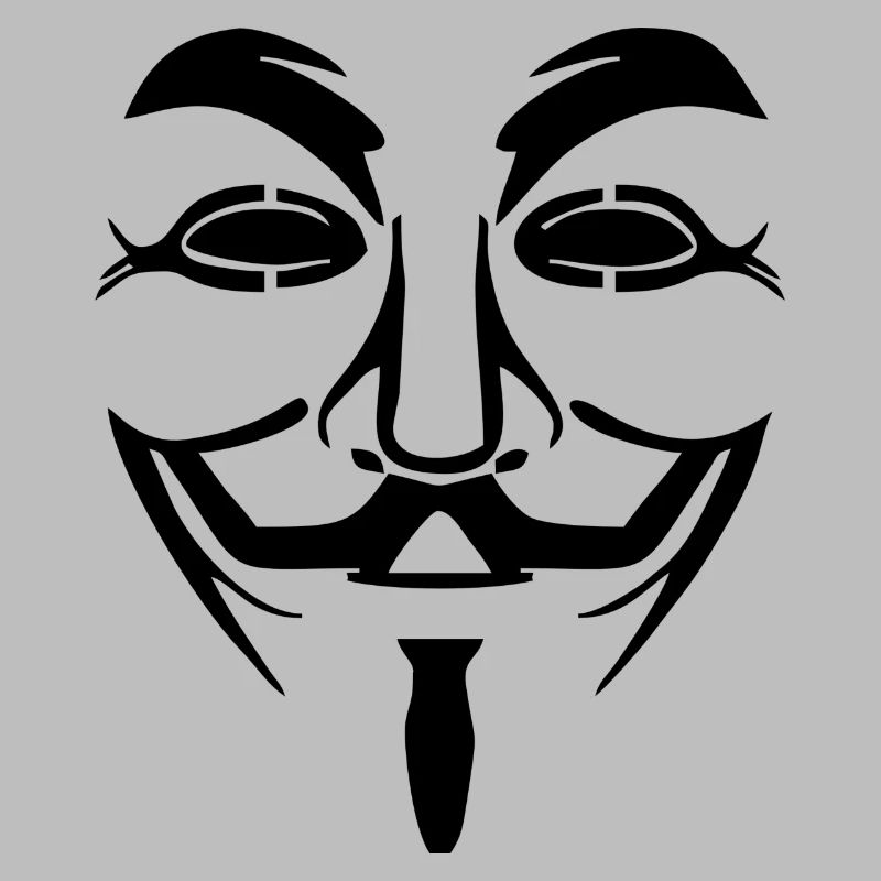 V like Vendetta - Anonymous! Gift idea