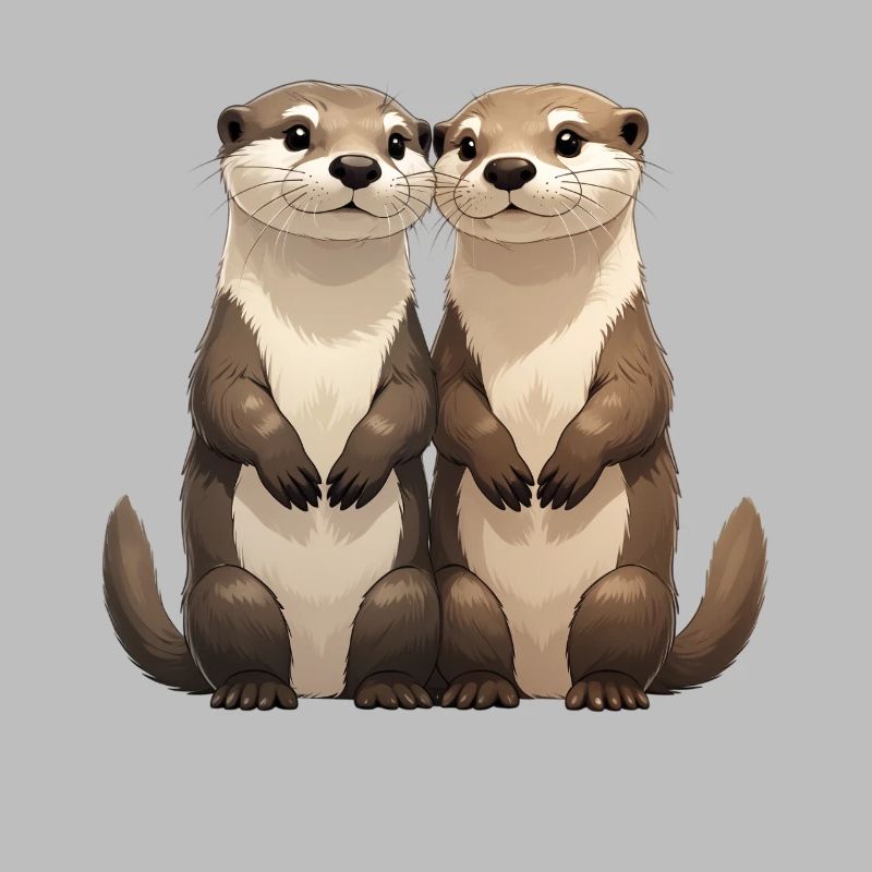 Deux mignons suricates
