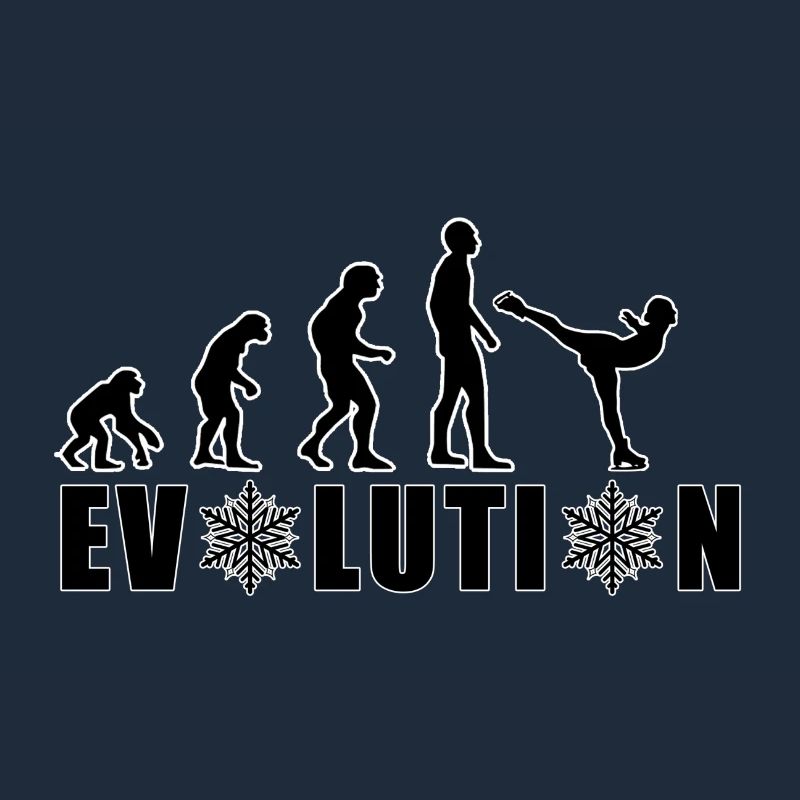 EVOLUTION EISKUNSTLAUF WINTER SCHNEE