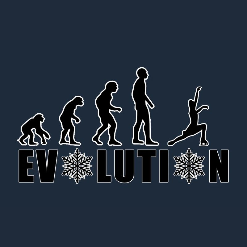 EVOLUTION EISKUNSTLAUF WINTER SCHNEE
