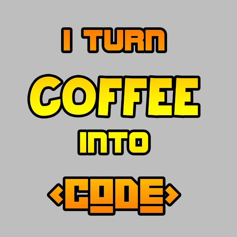 Je transforme le café en code