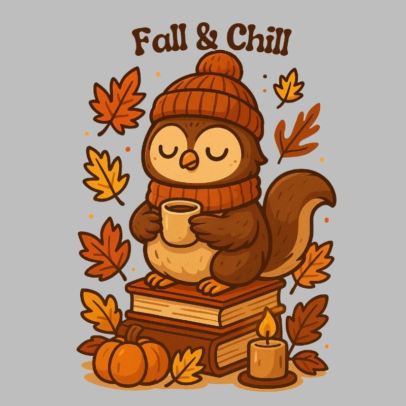Fall & Chill Eulen Cozy Herbst fall autumn