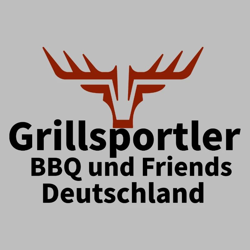 Hirschkopf Silhouette Rust