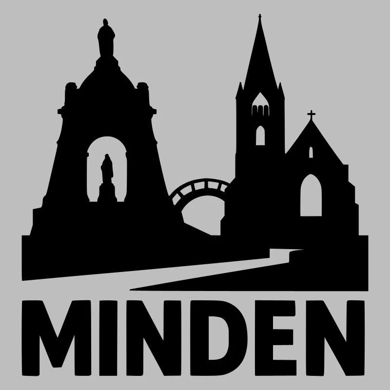 Minden Westphalie Silhouette