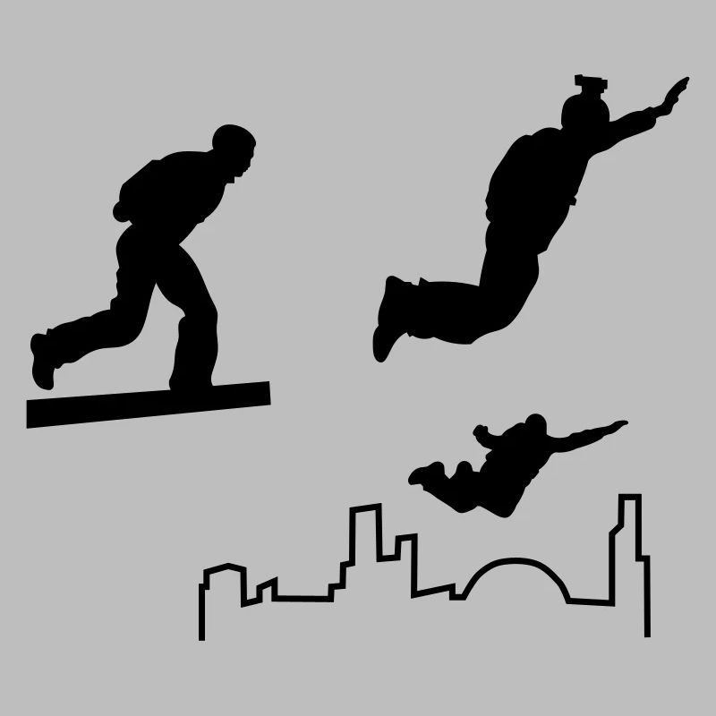 BASE jumping