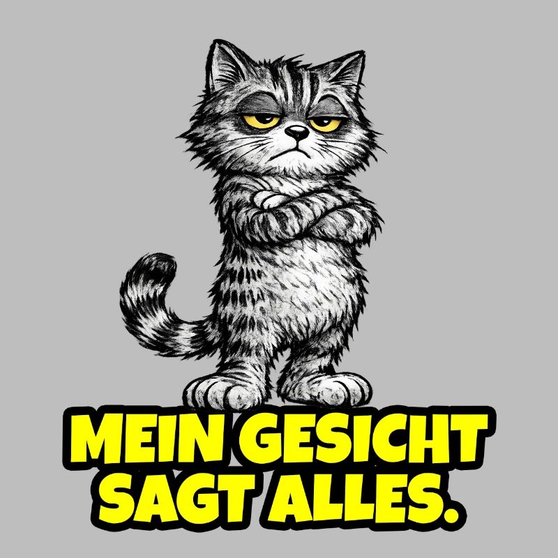 Mon visage en dit long. – Chef Chat (Grumpy)