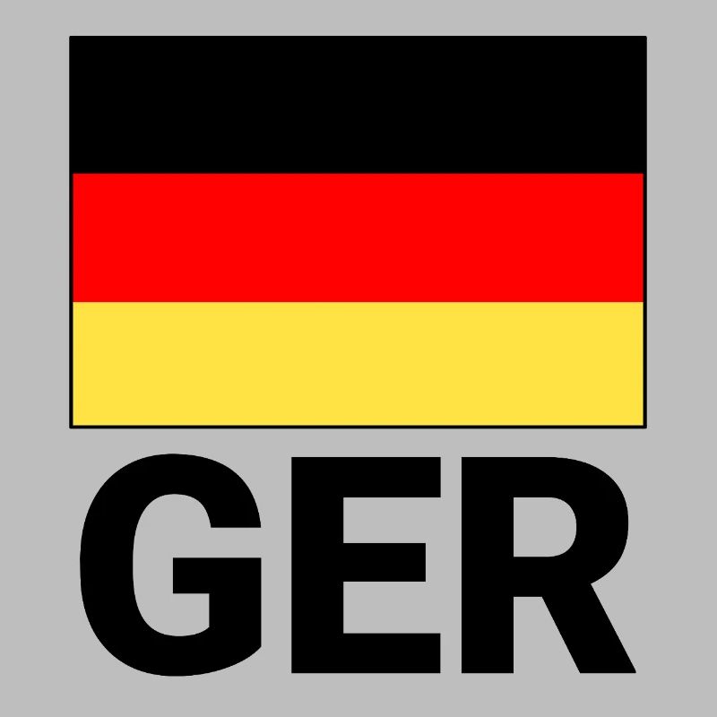 Germany flag with CEFR abbreviation