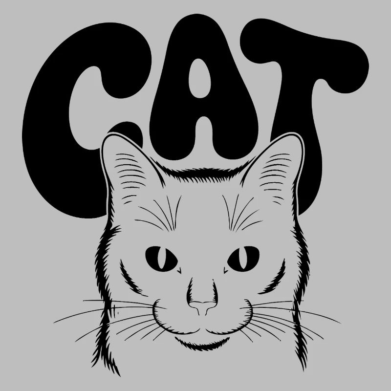 Cat logo for light backgrounds
