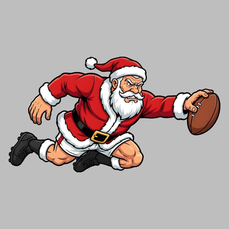 Weihnachtsmann-Rugby